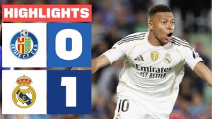 Résumé : Getafe CF 0 - 1 Real Madrid en LaLiga EA Sports