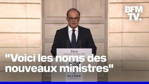 Retailleau, Borne, Le Maire ... Voici les noms des ministres du gouvernement Lecornu