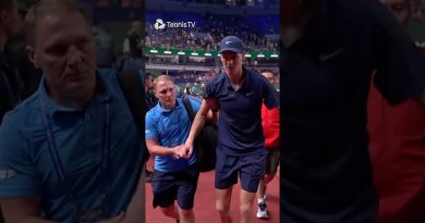 Retraite douloureuse de Sinner face à Griekspoor 🤕