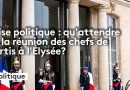 Réunion à l'Élysée cette après-midi.
