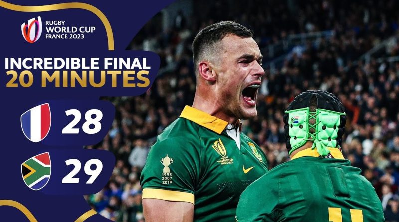 Revivez les 20 dernières minutes ÉPOUSTOUFLANTES ! 🇫🇷 vs 🇿🇦