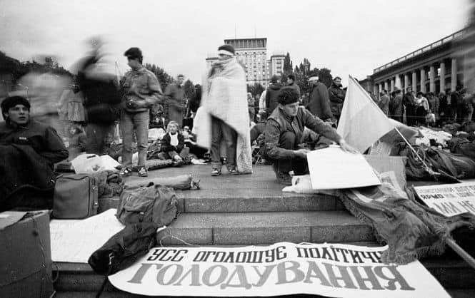 Il y a 35 ans : la Révolution sur le granit, premier Maïdan en Ukraine