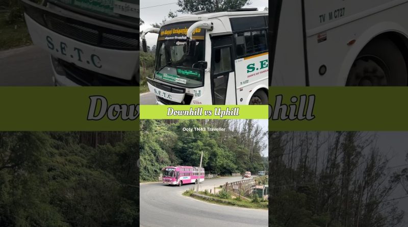 SETC vs Bus Privé : Défi sur la Route en Lacets !
