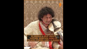 Sapphire’ Performance Stuns PM Modi and Keir Starmer | Mumbai | Ed Sheeran & Arijit Singh | News9