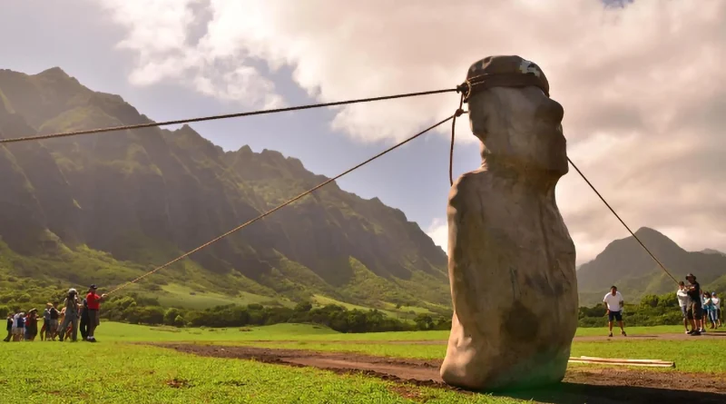 Scientists just proved the moai could walk, solving a 500-year mystery