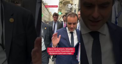 Sébastien Lecornu quitte l'Assemblée pour Matignon en silence.