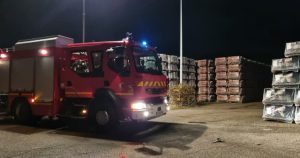 Seltz. Impressionnant incendie sur le site de la Tuilerie