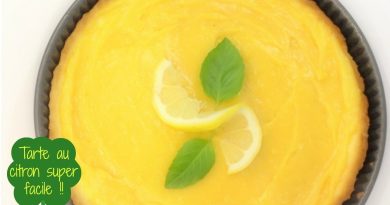Tarte au citron express : simple et délicieuse !