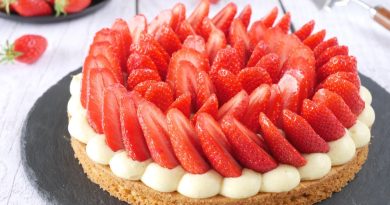 Tarte aux fraises facile : sablé breton et crème diplomate