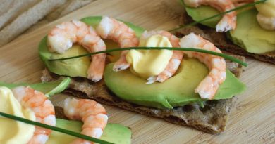 Tartine gourmande &quot;pour un déjeuner sur le pouce&quot;