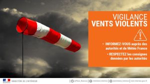 Tempête Benjamin : Alerte Orange "vents violents"
