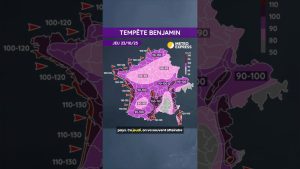 Tempête Benjamin : Vigilance ce jeudi 23 octobre 2025