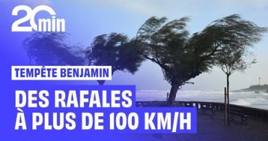Tempête Benjamin : une partie de la France sous l'assaut