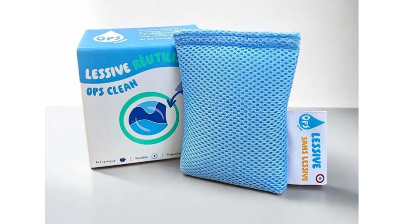 Test de OPS Clean : la lessive innovante sans produits chimiques.