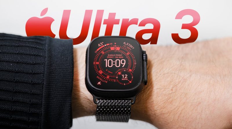 Test de l'Apple Watch Ultra 3 : Un choix irréversible !