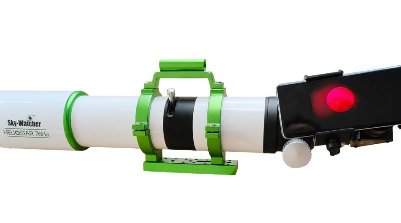 Test : la lunette Sky-Watcher Heliostar 76 mm, le Soleil tout en finesse