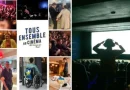 Des spectateurs handicapés et valides dans des salles de cinéma.