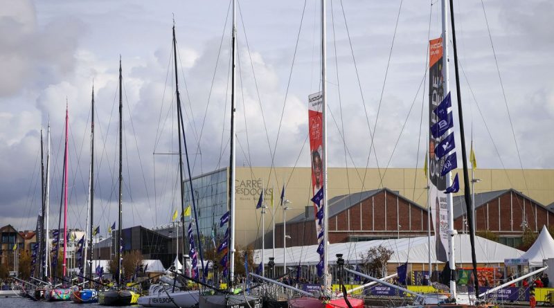 Transat Café l'Or : après la tempête Benjamin, des "conditions favorables à un départ spectaculaire", selon Yann Château - ici