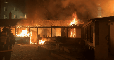 Trois suspects interpellés et placés en garde à vue après l'incendie d'une habitation
