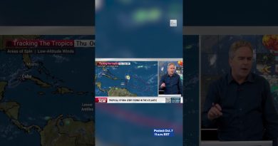 Tropical Storm Jerry Forms in the Atlantic