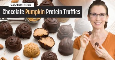 Truffes protéinées chocolat, potiron et fromage cottage