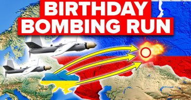 Ukraine Hits Putin with a Crushing Birthday Surprise Ukraine frappe Poutine avec une surprise à 2 000 km en Russie
