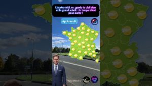 Un automne doux avec 25°C et du soleil le 9 octobre !