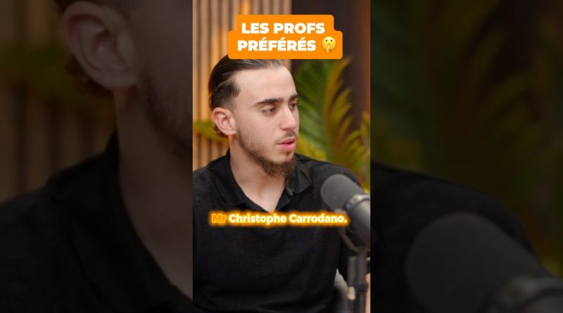 Un professeur inspirant : clé de notre apprentissage