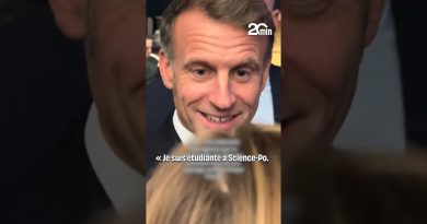 Une étudiante sollicite Emmanuel Macron pour un stage