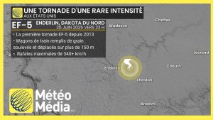 Une tornade d’une puissance exceptionnelle brise une séquence de 12 ans