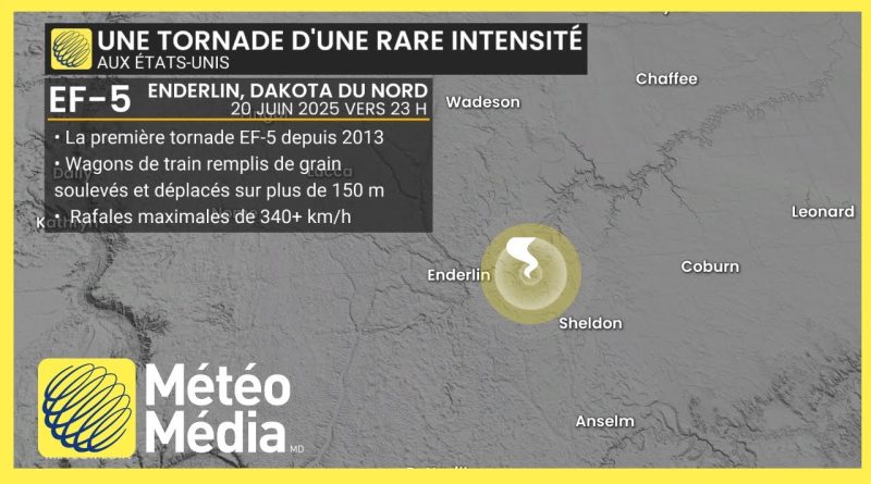 Une tornade d’une puissance exceptionnelle brise une séquence de 12 ans