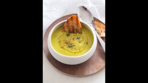 Velouté de courgettes ultra crémeux et savoureux
