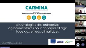 Webinaire CARMINA : Vers une décarbonation des matières agricoles