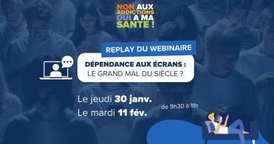 Webinaire : La dépendance aux écrans, un fléau moderne ?