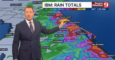 Week-end pluvieux : vigilance inondation sur la côte de Floride