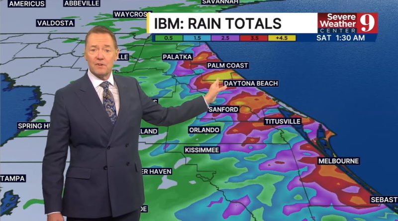 Week-end pluvieux : vigilance inondation sur la côte de Floride