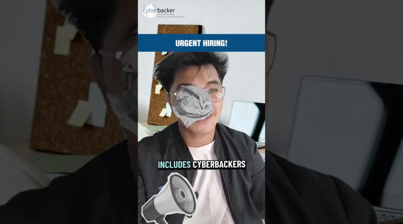 We’re Hiring! Job Roles Needed at Cyberbacker This Week (1)