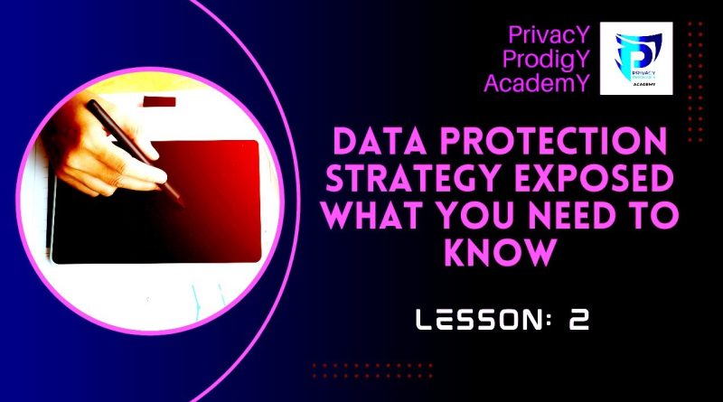 What are the core objectives of a data protection strategy?