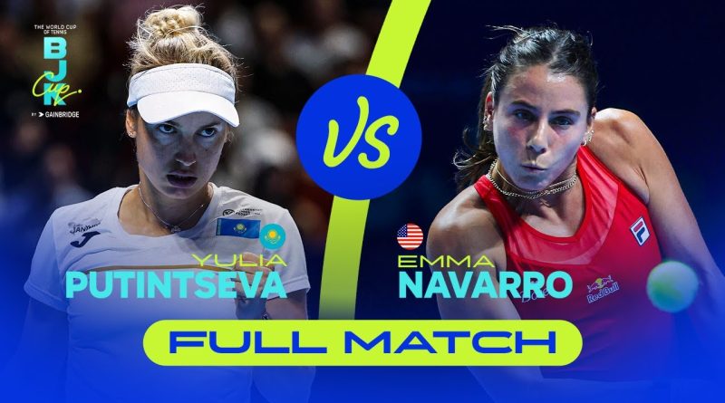 Yulia Putintseva vs Emma Navarro | Finale Billie Jean King 2025