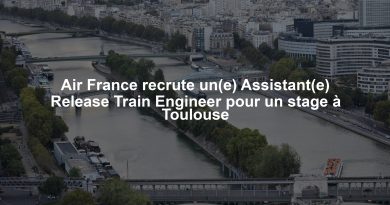 Air France recrute un(e) Assistant(e) Release Train Engineer pour un stage à Toulouse