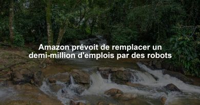 Amazon prévoit de remplacer un demi-million d'emplois par des robots