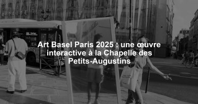 Art Basel Paris 2025 : une œuvre interactive à la Chapelle des Petits-Augustins
