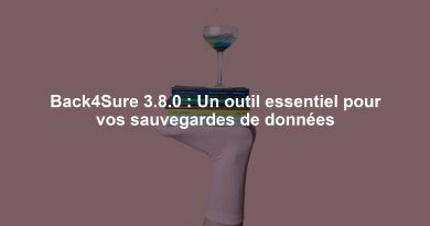 Back4Sure 3.8.0 : Un outil essentiel pour vos sauvegardes de données