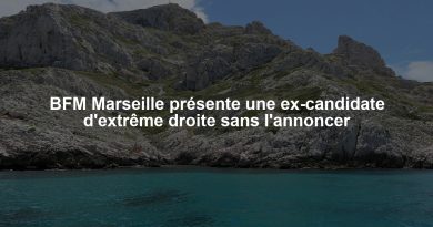 BFM Marseille présente une ex-candidate d'extrême droite sans l'annoncer