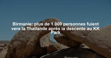 Birmanie: plus de 1 000 personnes fuient vers la Thaïlande après la descente au KK Park