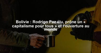 Bolivie : Rodrigo Paz élu, prône un « capitalisme pour tous » et l’ouverture au monde