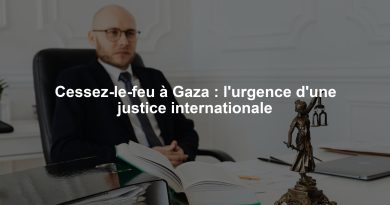 Cessez-le-feu à Gaza : l'urgence d'une justice internationale
