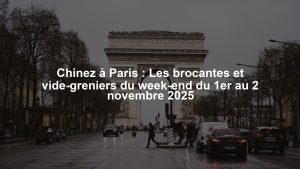 Chinez à Paris : Les brocantes et vide-greniers du week-end du 1er au 2 novembre 2025