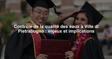 Contrôle de la qualité des eaux à Ville di Pietrabugno : enjeux et implications