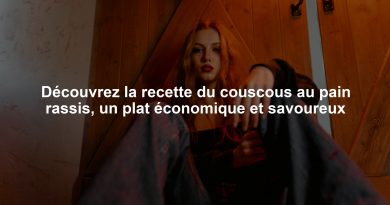 Découvrez la recette du couscous au pain rassis, un plat économique et savoureux